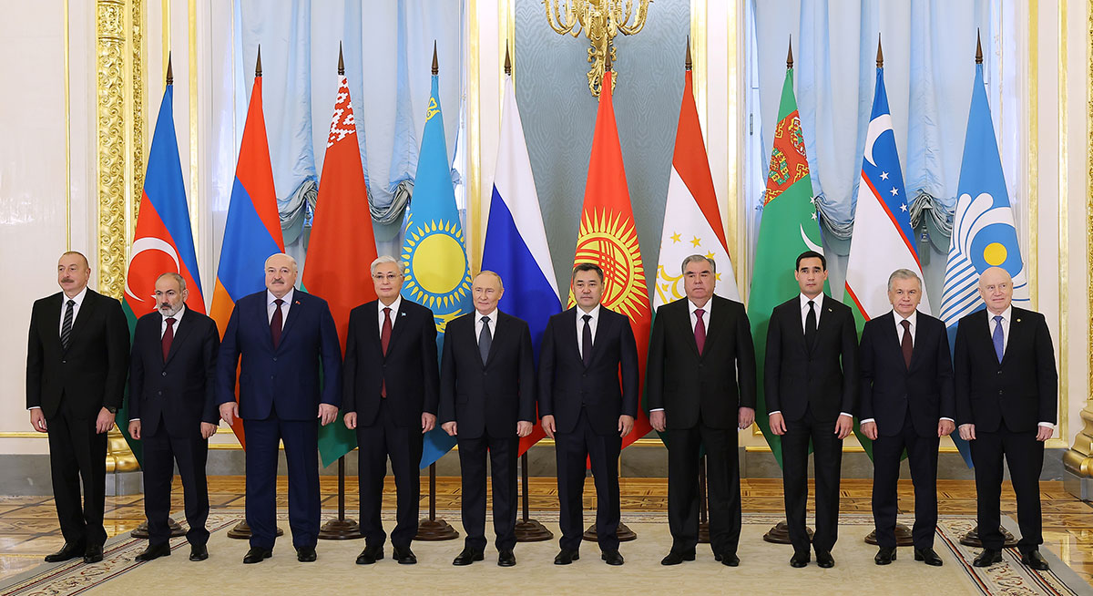 President Serdar Berdimuhamedov attended the CIS Heads of State Summit