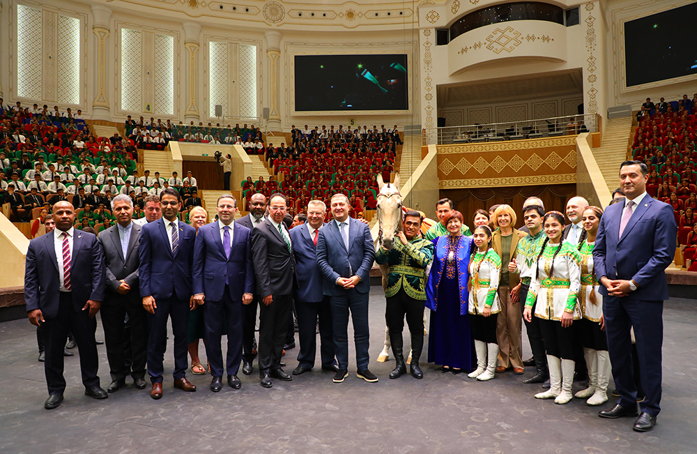 UNESCO certificate award ceremony was held in Arkadag city