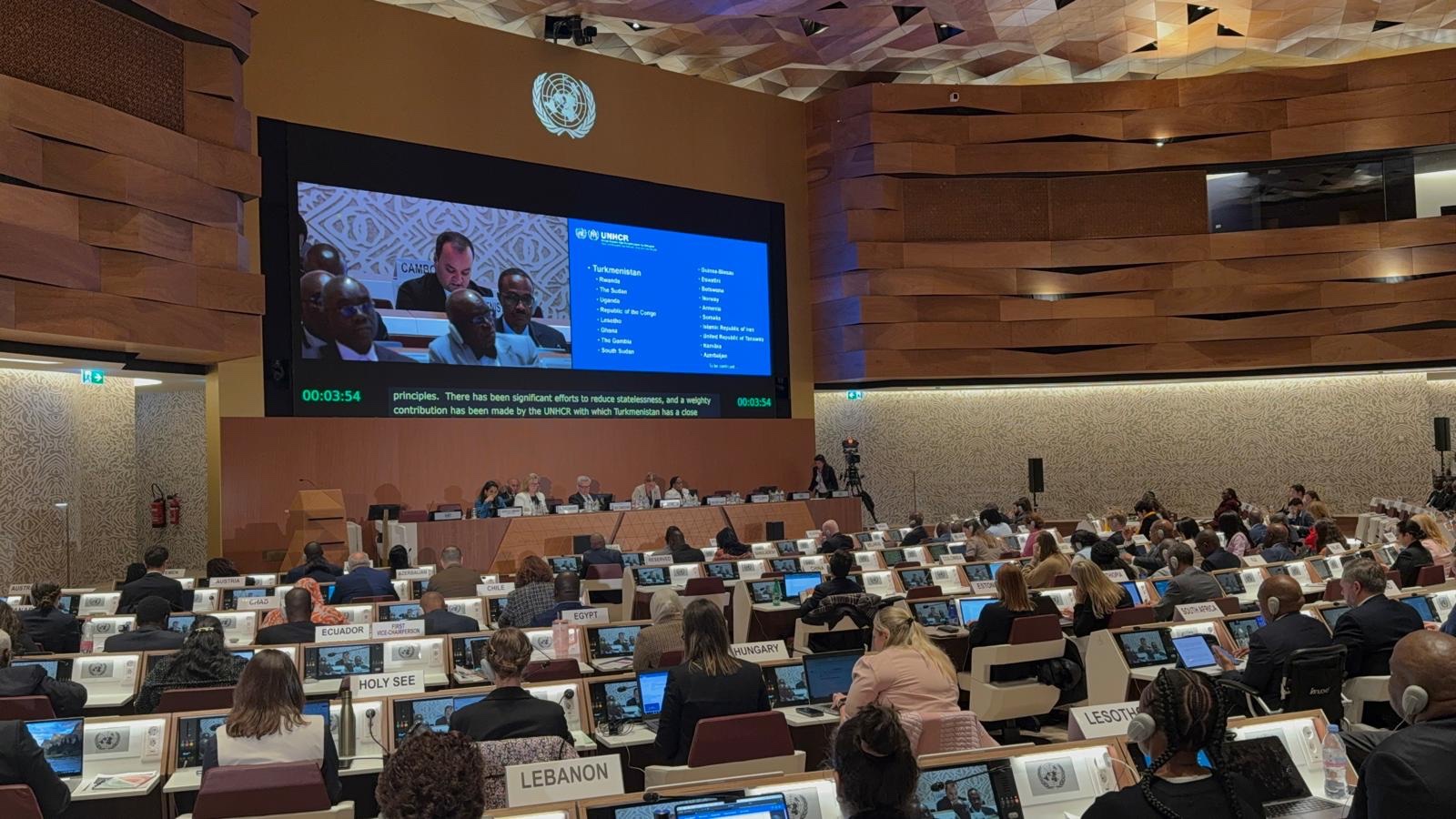 Turkmenistan represented at the 75th meeting of the UNHCR Executive Committee in Geneva