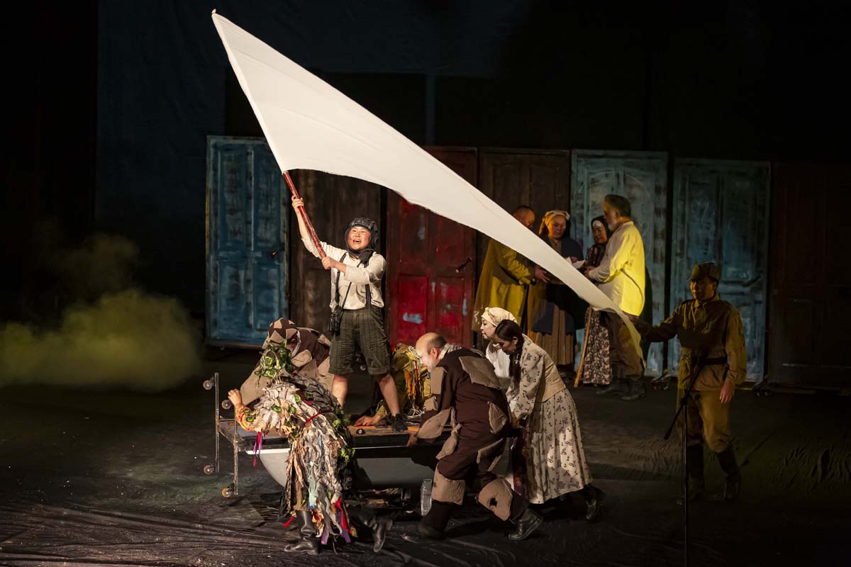 "The White Ship" by Chingiz Aitmatov in a modern stage presentation