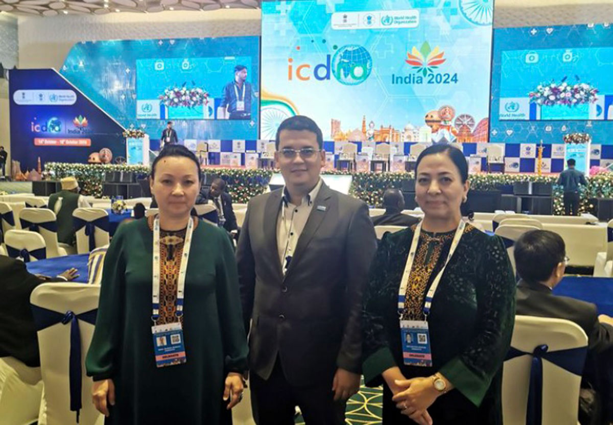 Turkmenistan represented at international conference of drug regulatory authorities in India