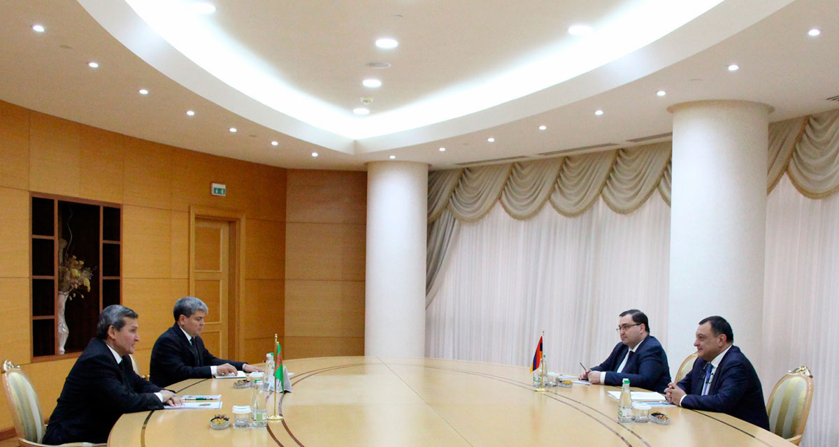 Ambassador of Armenia to Turkmenistan completes diplomatic mission