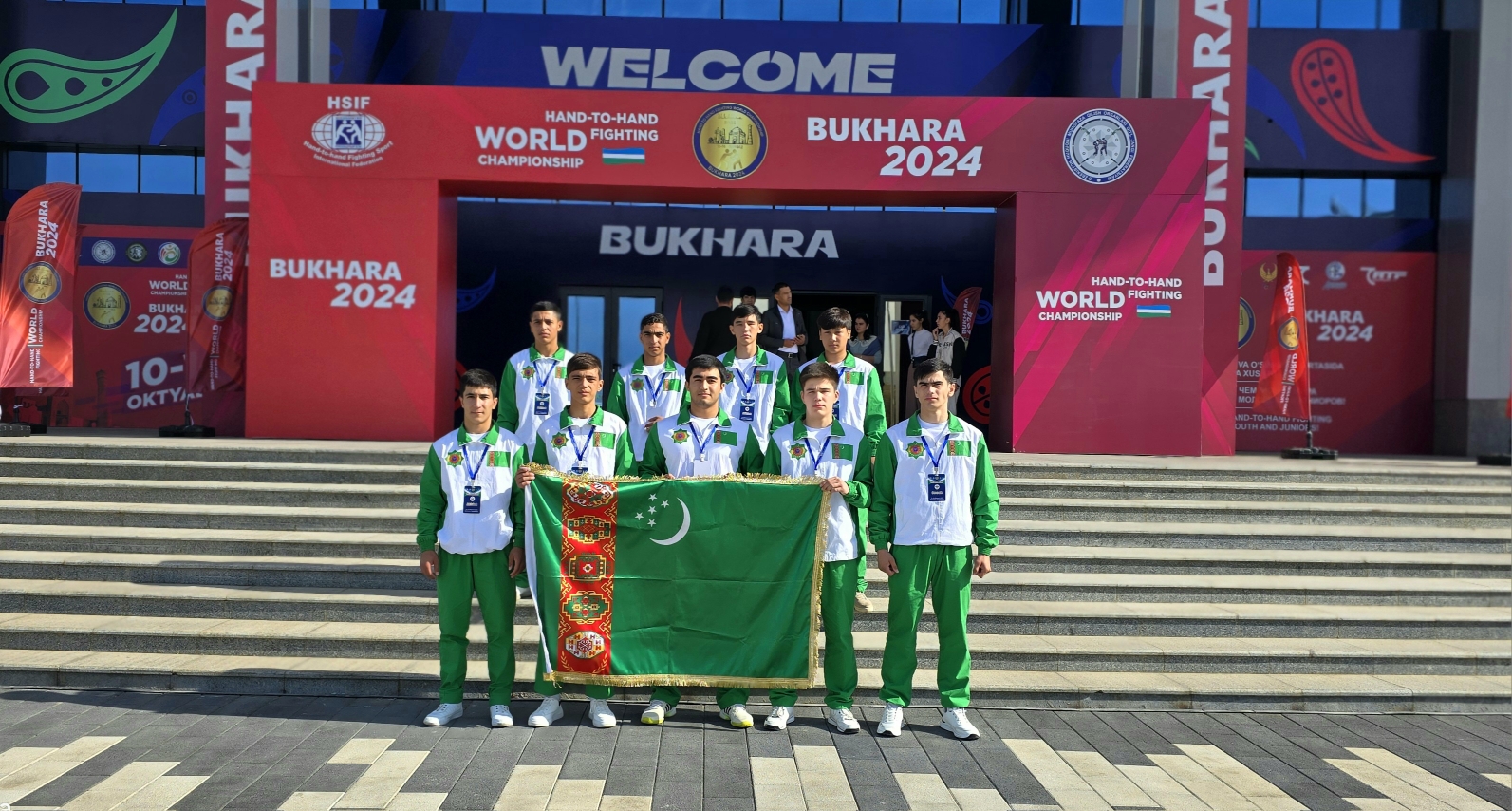 Turkmen athletes won four bronze medals at the Hand-to-Hand Fighting World Championship in Bukhara