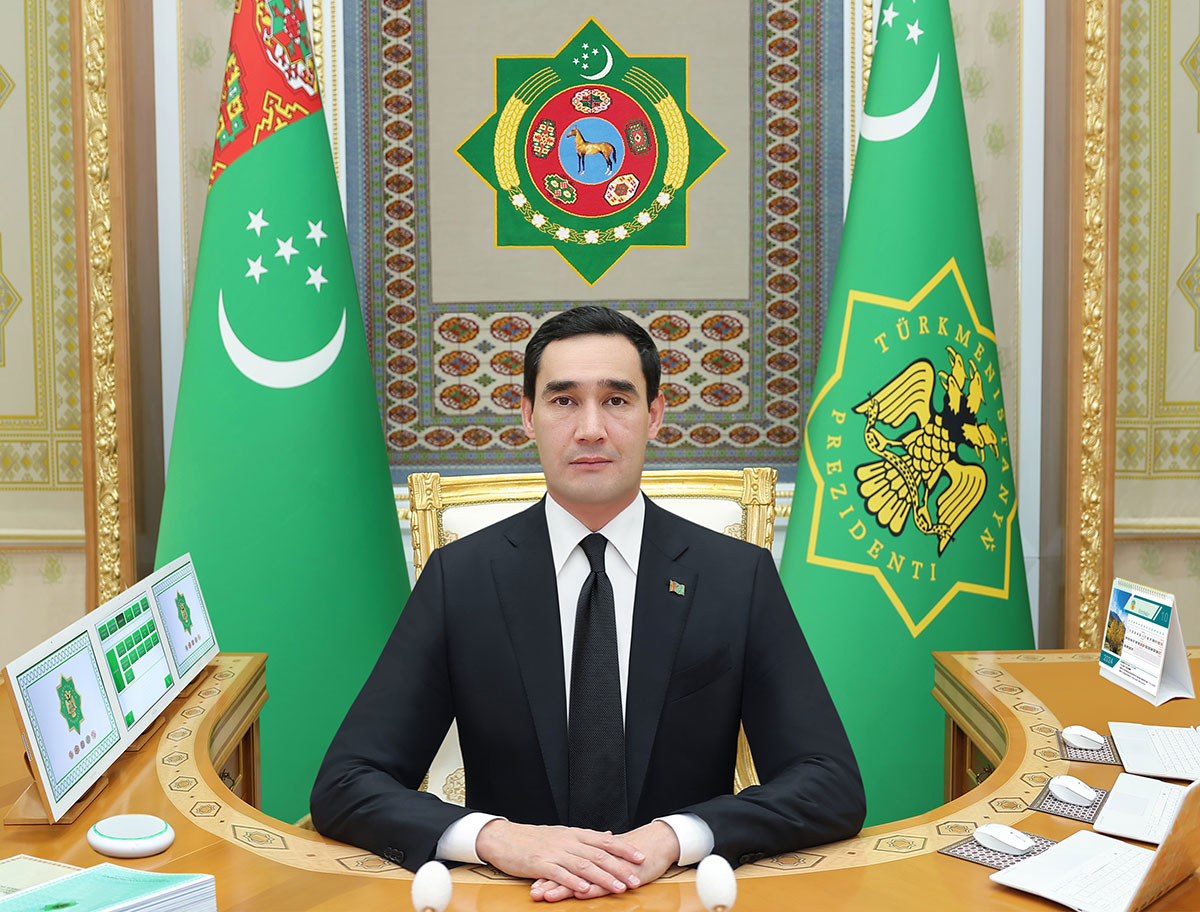 The meeting of the Cabinet of Ministers of Turkmenistan