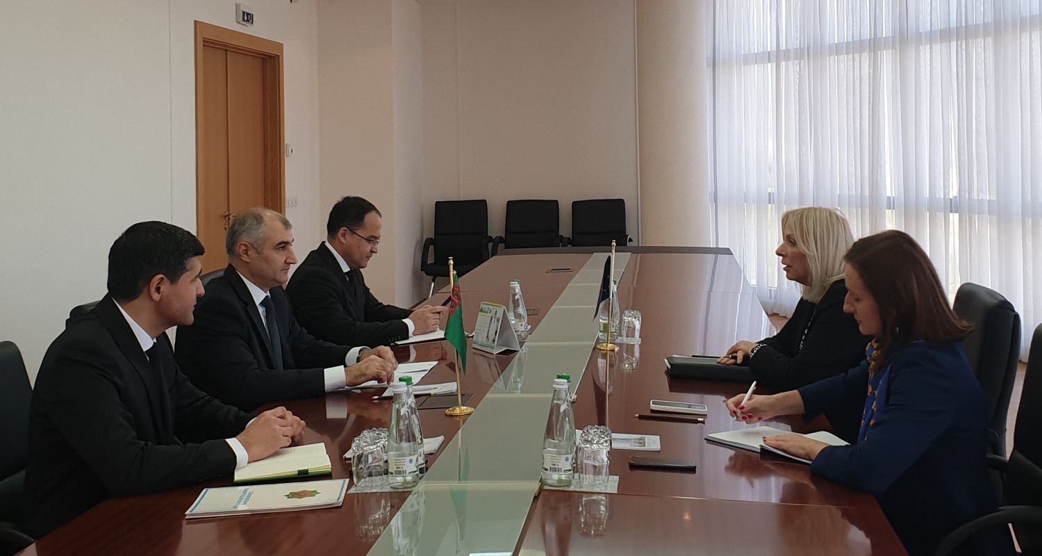 Present issues of cooperation between Turkmenistan and the European Union discussed