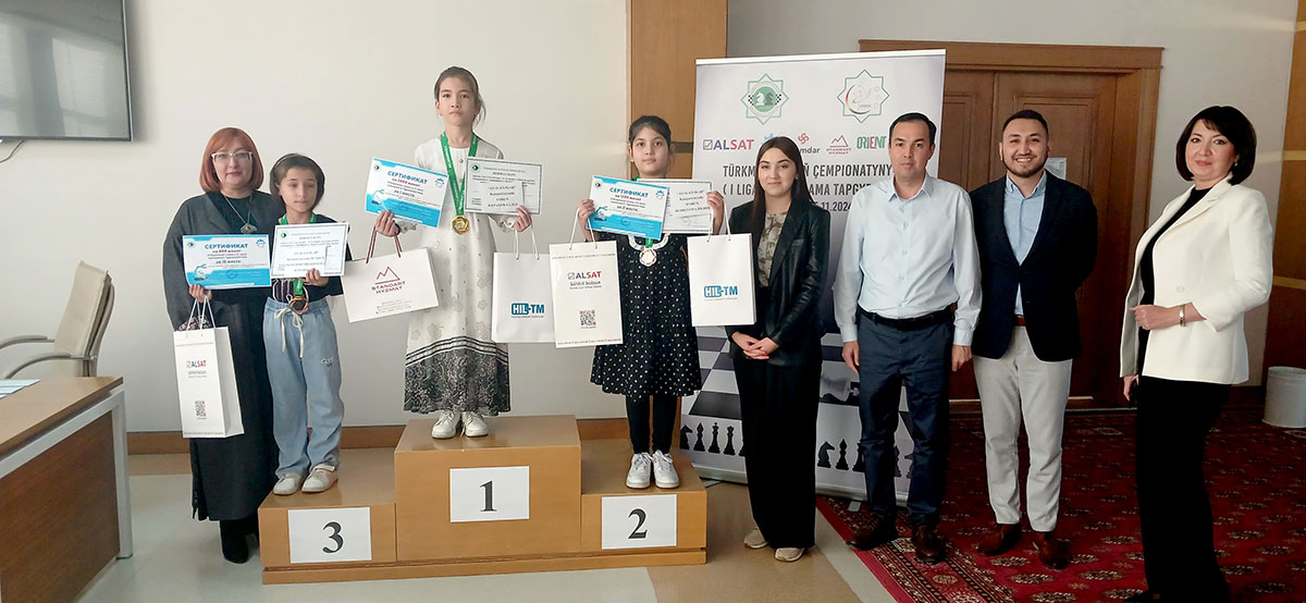 Winners of the Ashgabat qualifying stage for the Turkmenistan Chess Championship determined