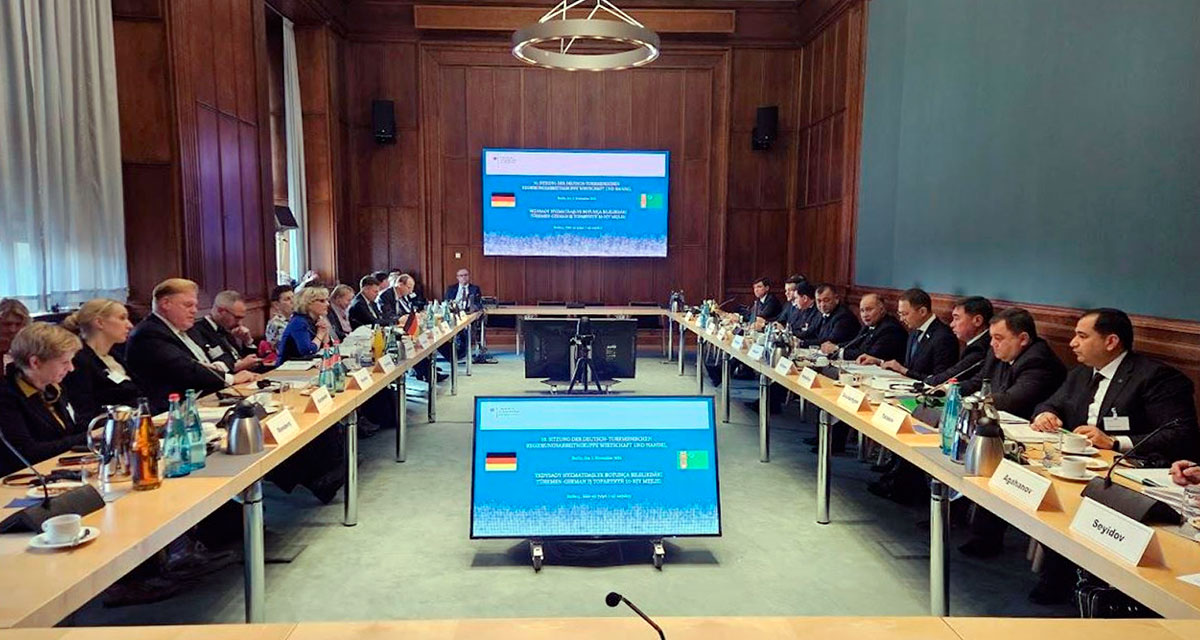 10th meeting of the Joint Turkmen-German Working Group on Economic Cooperation was held