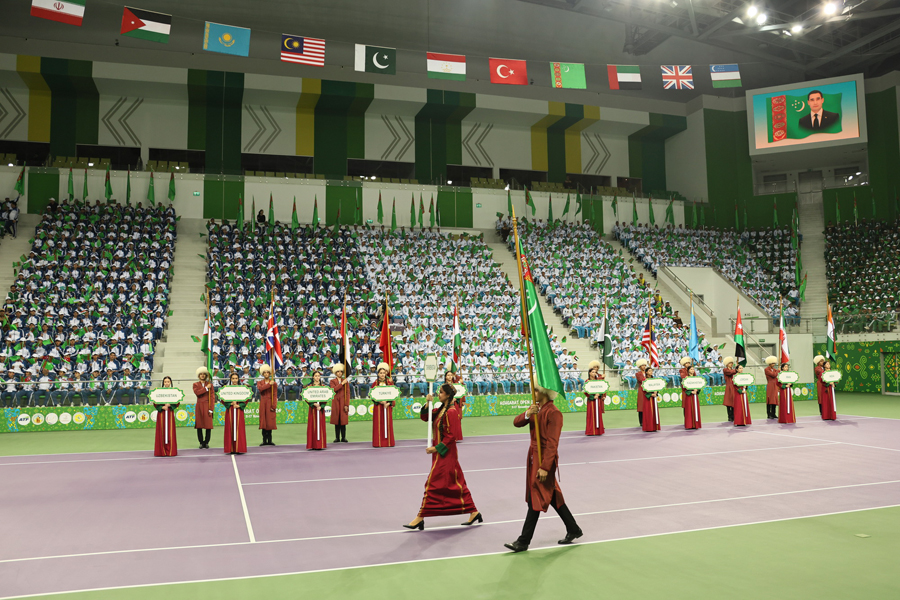 The International Tennis Tournament "Ashgabat Open 2024" started in Turkmenistan