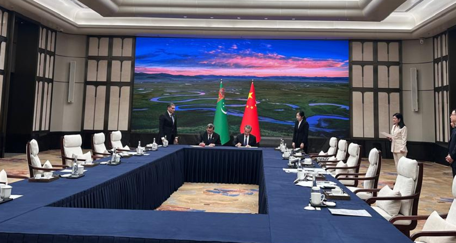 Priority vectors of Turkmen-Chinese cooperation were discussed