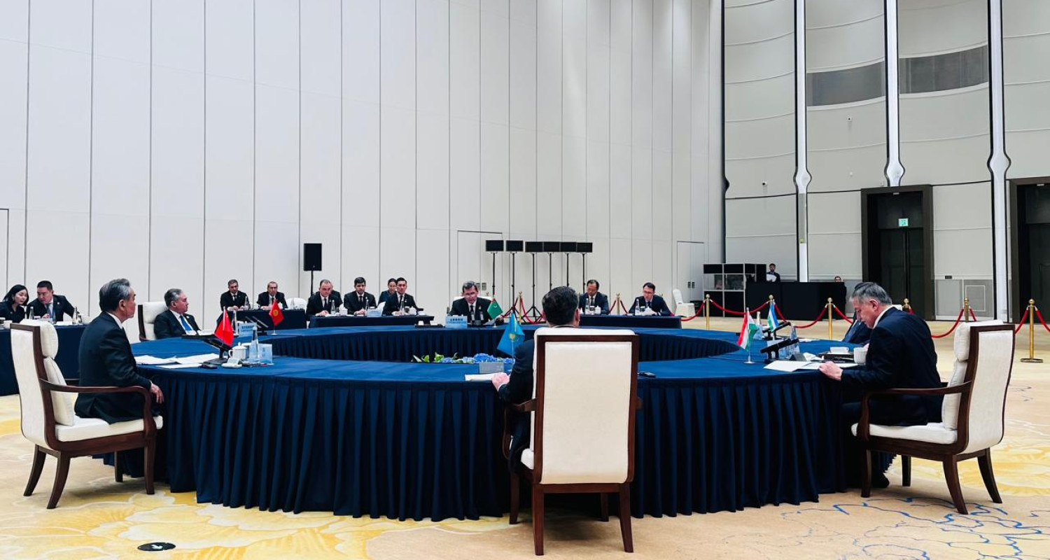 Delegation of Turkmenistan participated in the ministerial meeting of “Central Asia - China” Format