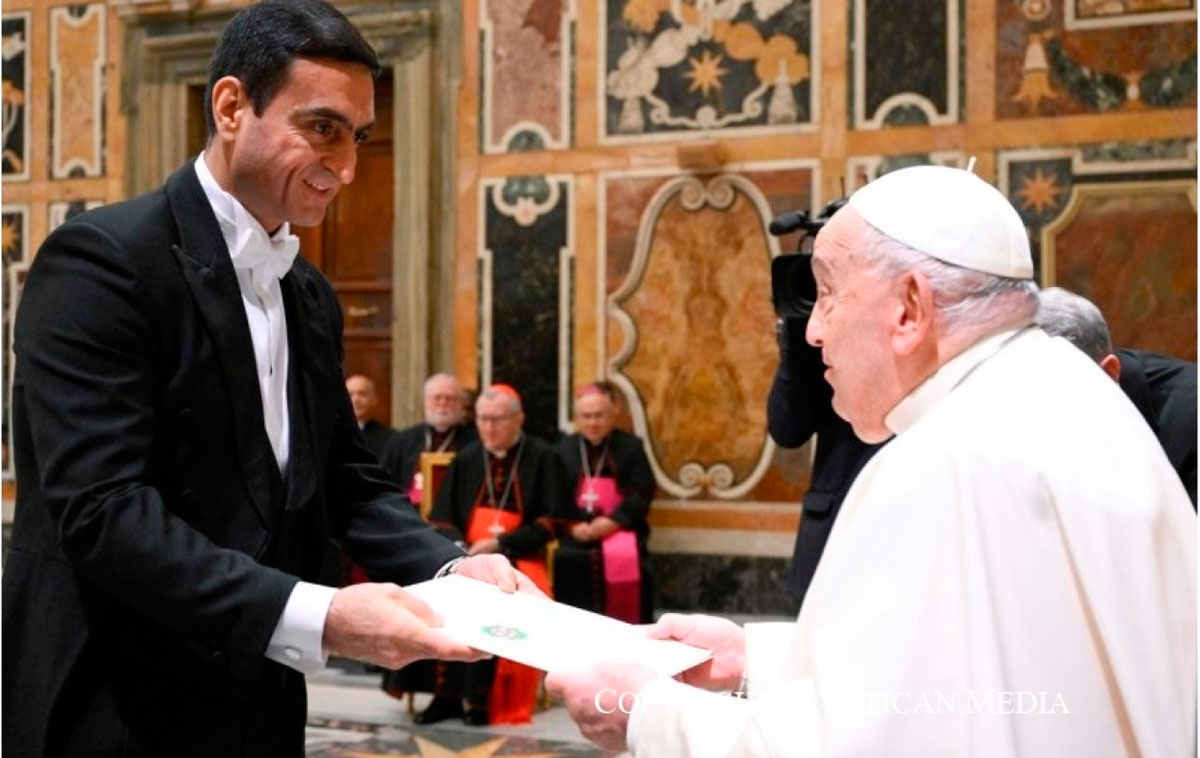 Ambassador of Turkmenistan to the Holy See presented credentials