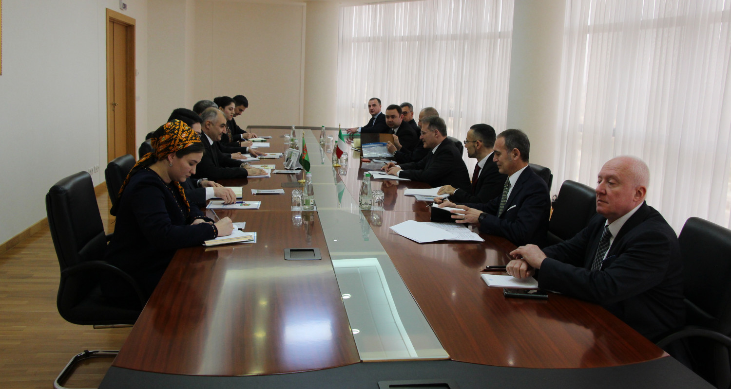 Turkmenistan and Italy are committed to developing multifaceted relations