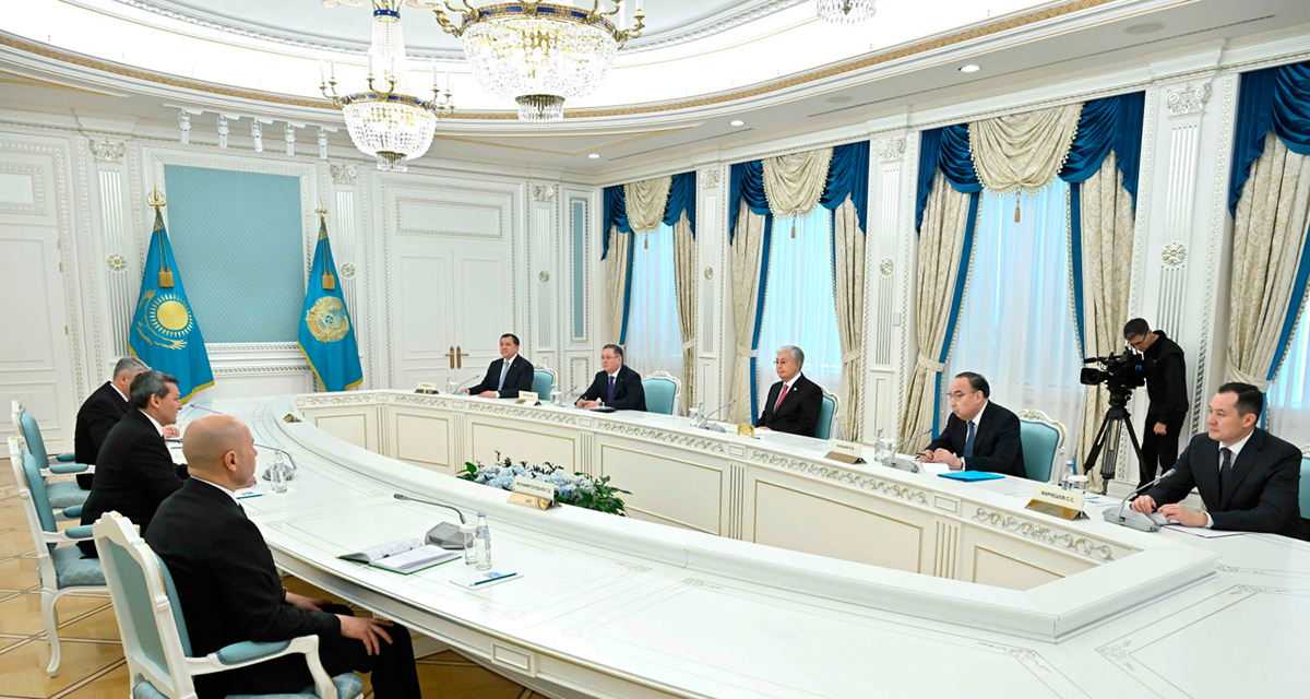 Türkmenistanyň Daşary işler ministri Gazagystan Respublikasynyň Prezidenti tarapyndan kabul edildi