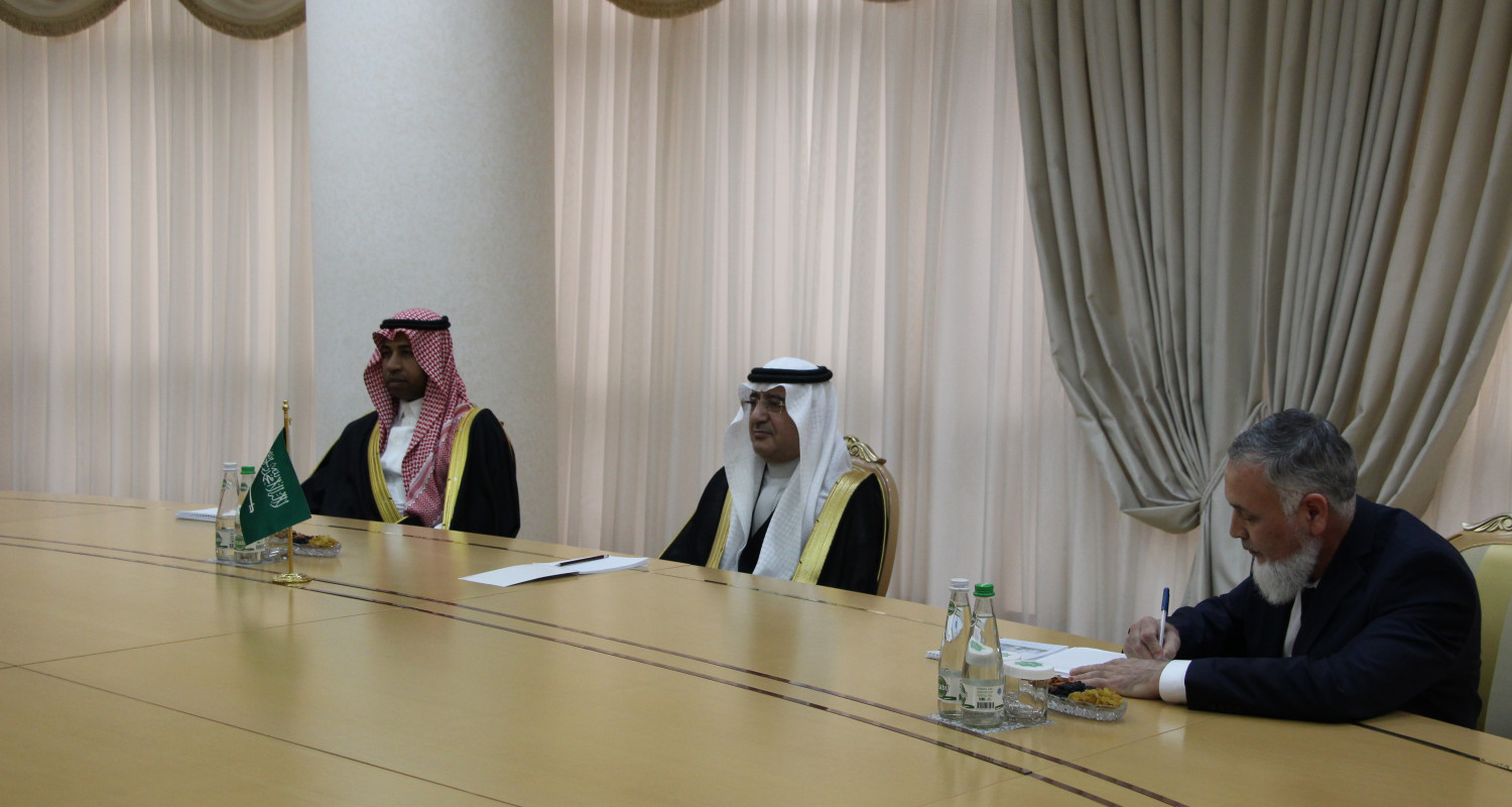 Saud Arabystanynyň Türkmenistandaky Ilçisi diplomatik işini tamamlaýar