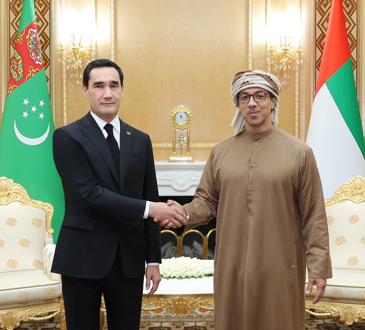 Meeting of the President of Turkmenistan with the Vice President ...