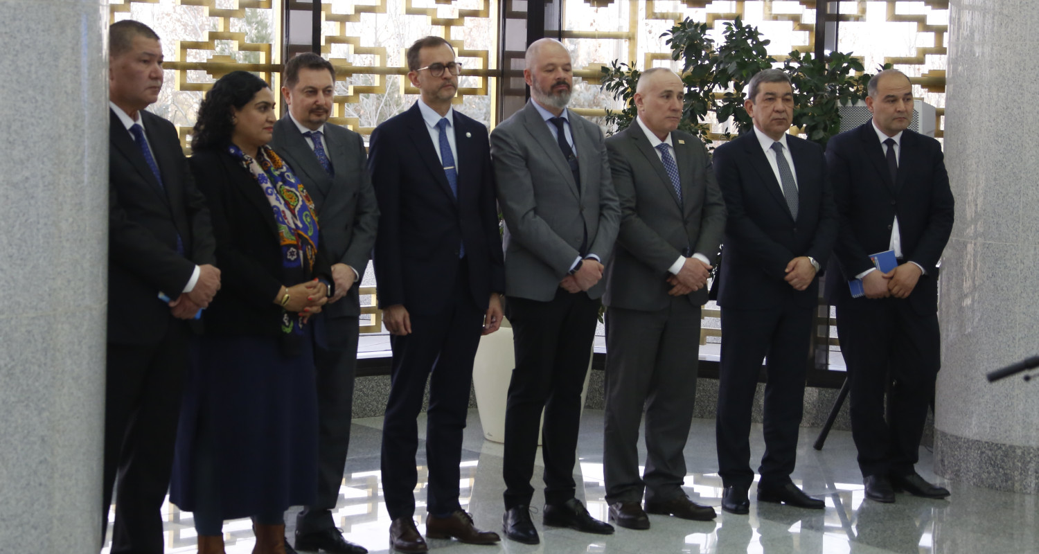 Türkmenistanyň DIM-de ÝUNISEF-iň Türkmenistandaky wekilhanasy bilen resminamalaryň toplumyna gol çekildi