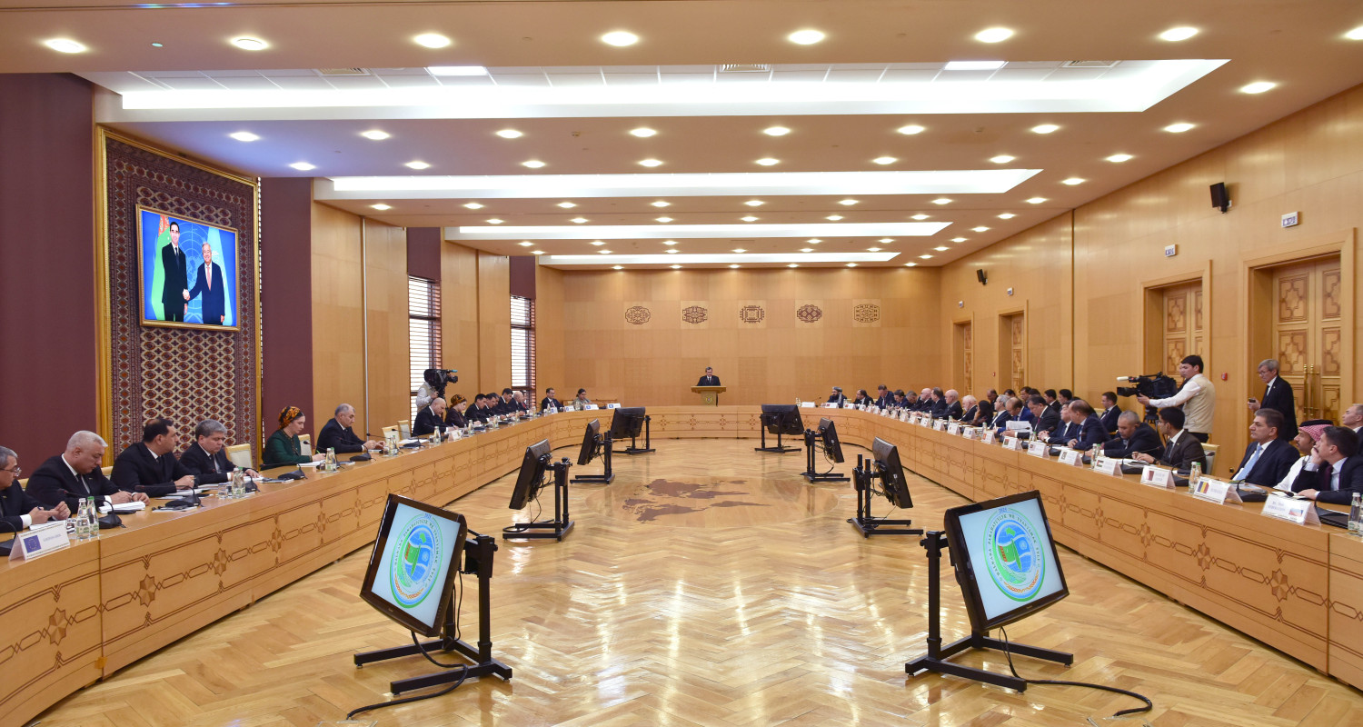 Türkmenistanyň DIM-de Halkara parahatçylyk we ynanyşmak ýylynyň çäklerinde geçiriljek çäreler boýunça brifing geçirildi