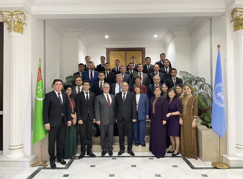 Turkmenbashi city hosts a seminar organized by the United Nations Economic Commission for Europe