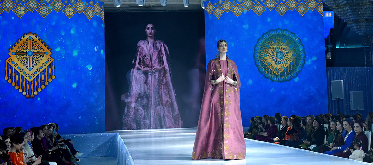 Ashgabat hosted an international fashion show featuring the world’s leading designers