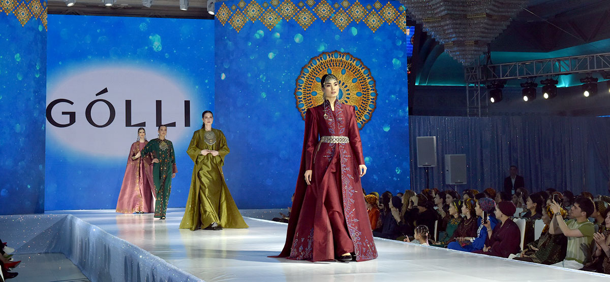 Ashgabat hosted an international fashion show featuring the world’s leading designers
