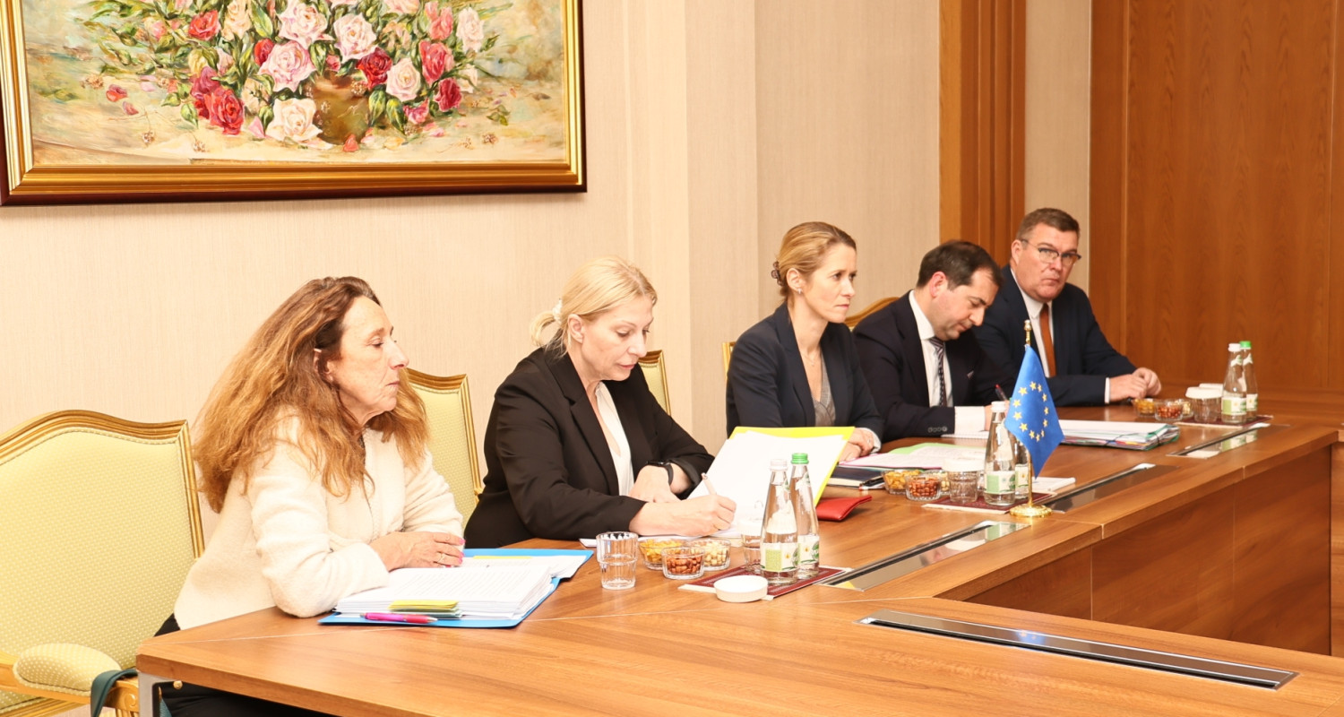 Встреча с Верховным представителем по иностранным делам и политике безопасности и Вице-президентом Европейской комиссии