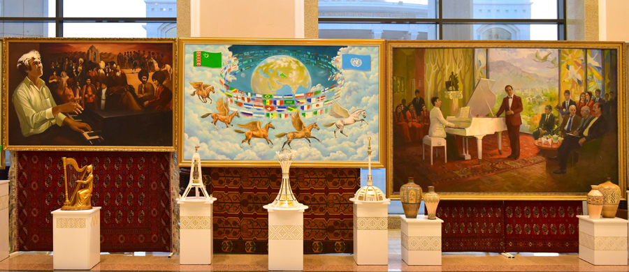 Türkmenistanda «Parahatçylyk sazy» atly halkara festiwal badalga aldy