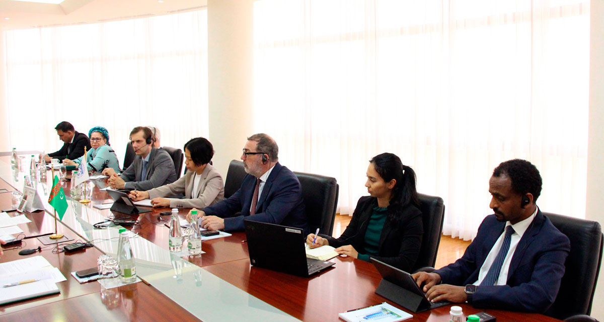 Key areas of cooperation with the IMF discussed at the Ministry of Foreign Affairs of Turkmenistan