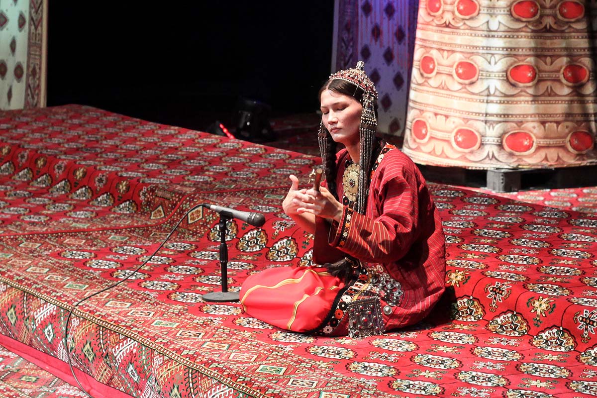 «Çalsana, bagşy!» bäsleşiginiň Balkan welaýat tapgyry geçirildi