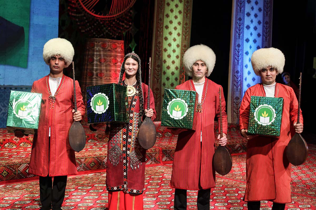 «Çalsana, bagşy!» bäsleşiginiň Balkan welaýat tapgyry geçirildi