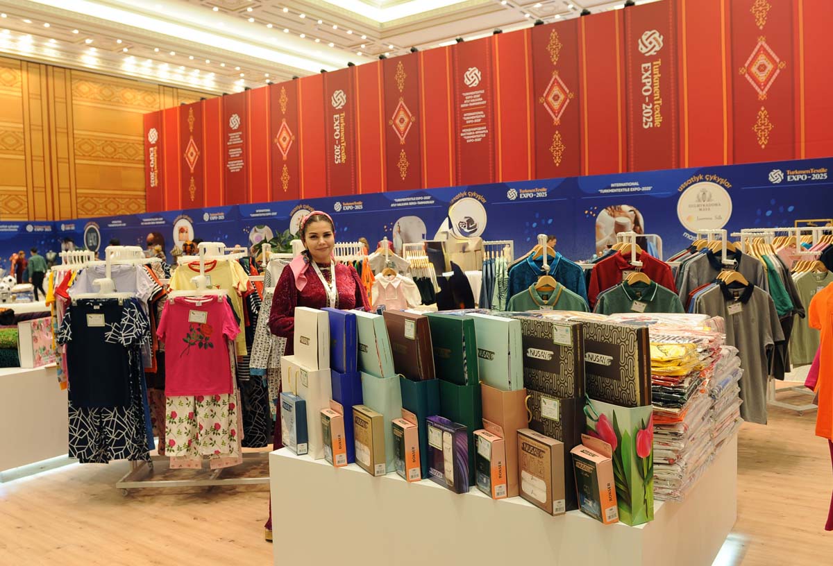 В Ашхабаде открылась международная выставка-ярмарка «Turkmentextile Expo – 2025»