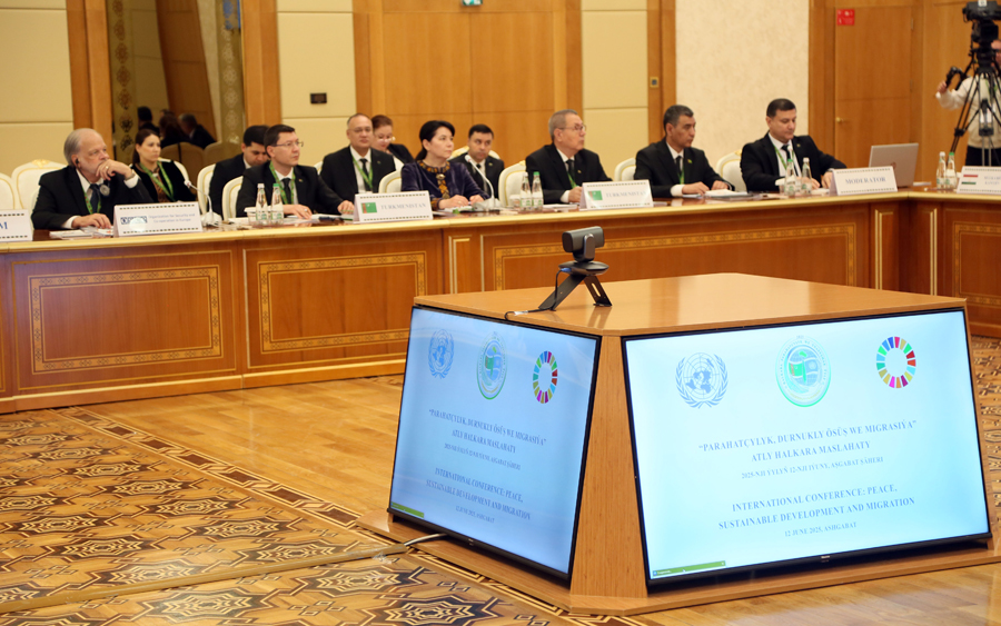 International conference "Peace, Sustainable Development and Migration" held in Ashgabat