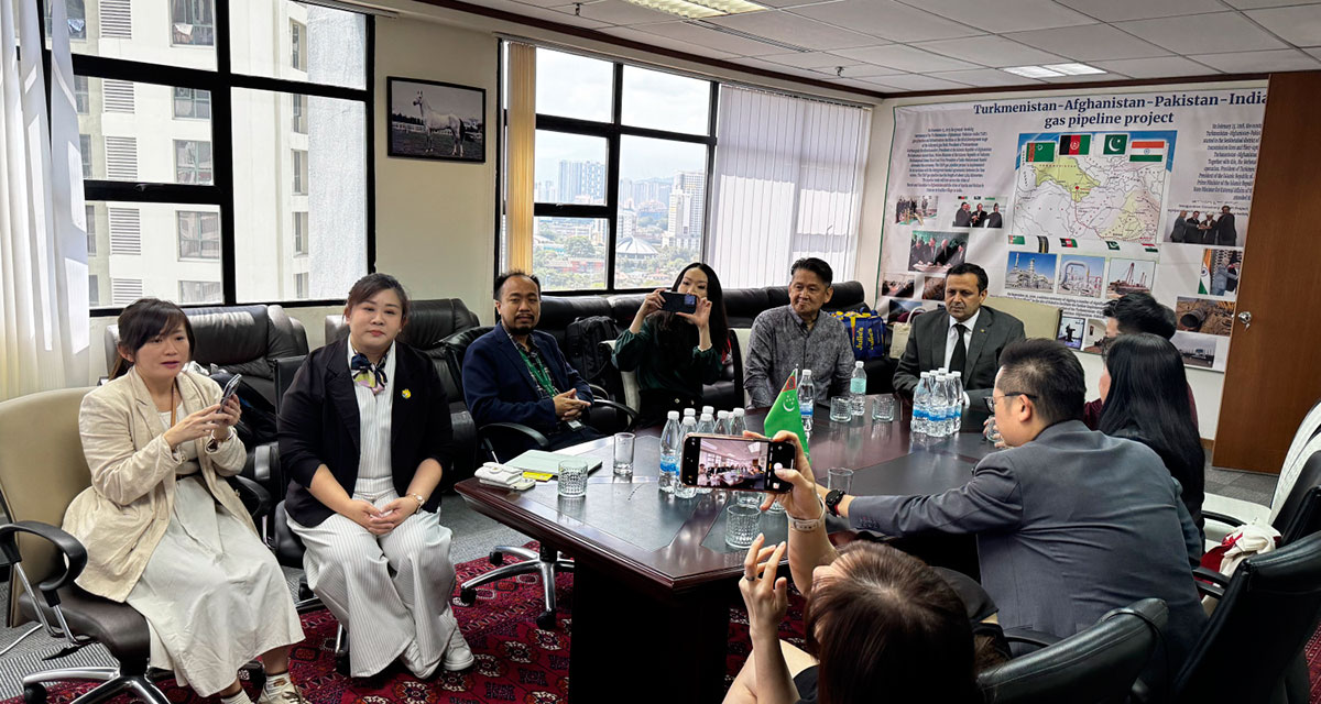 Meeting was held at the Turkmen Embassy with representatives of the Malaysian Consortium of Medium-Sized Enterprises