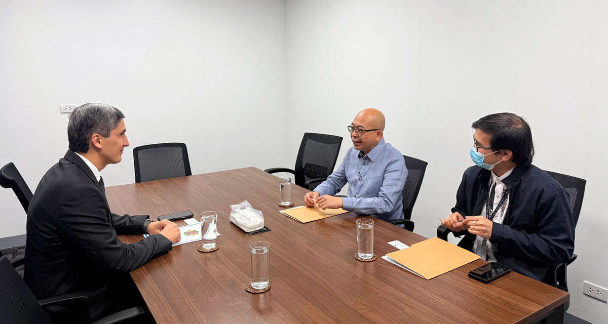The working visit of the Ambassador of Turkmenistan the Republic of the Philippines