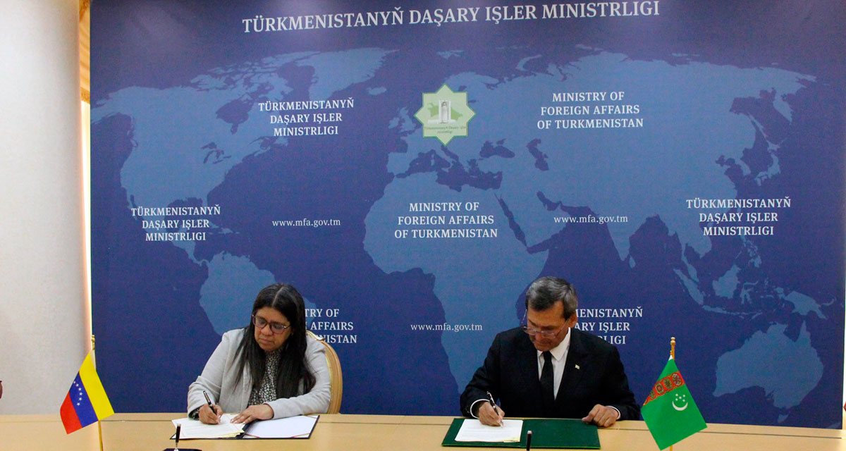 Political consultations were held between the Ministries of Foreign Affairs of Turkmenistan and Bolivarian Republic of Venezuela