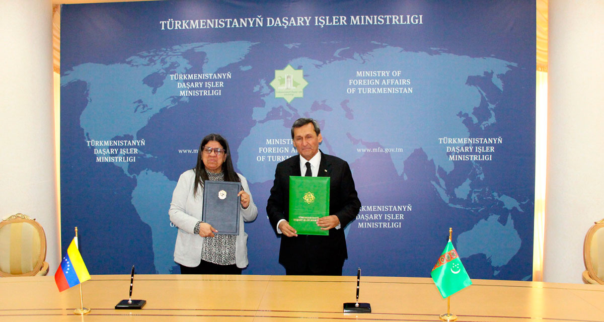 Political consultations were held between the Ministries of Foreign Affairs of Turkmenistan and Bolivarian Republic of Venezuela