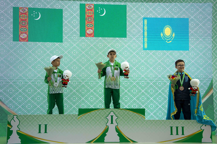 Ýaş türkmenistanlylar küşt boýunça halkara ýaryşyň umumy medal hasabynda birinji orny eýelediler