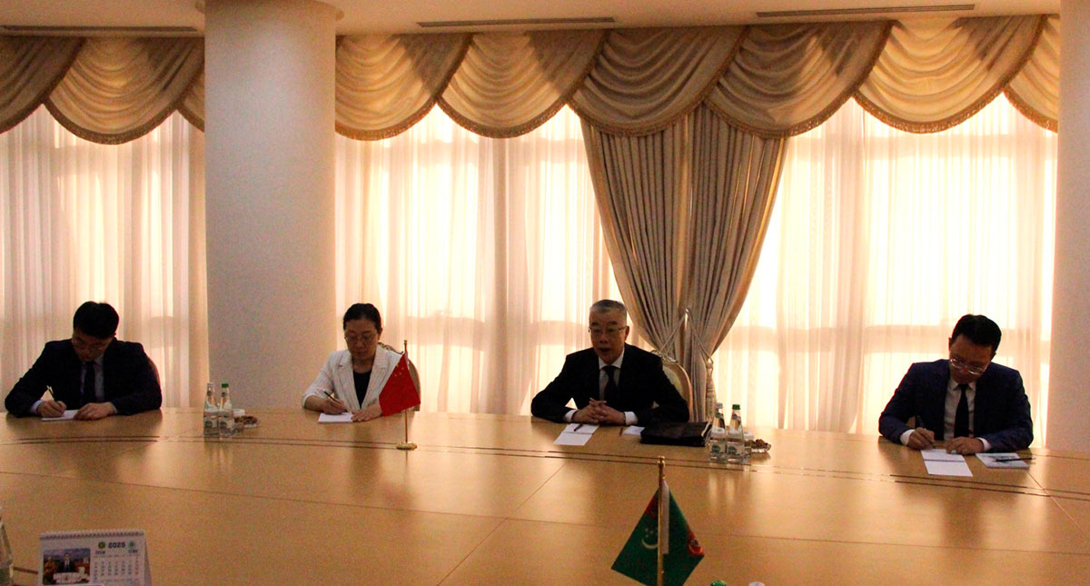 The Ambassador of the People’s Republic of China completes his diplomatic mission in Turkmenistan