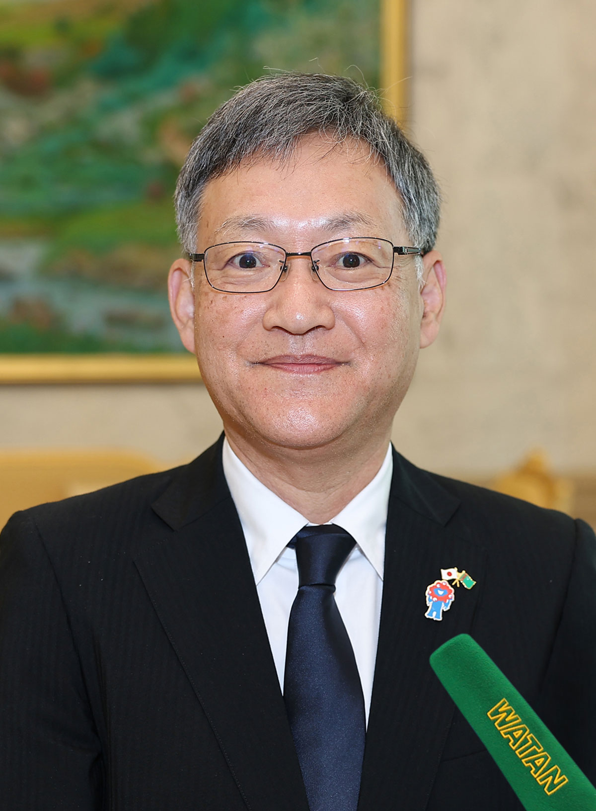 Президент Туркменистана принял руководителя компании «Kawasaki Heavy Industries Ltd.»