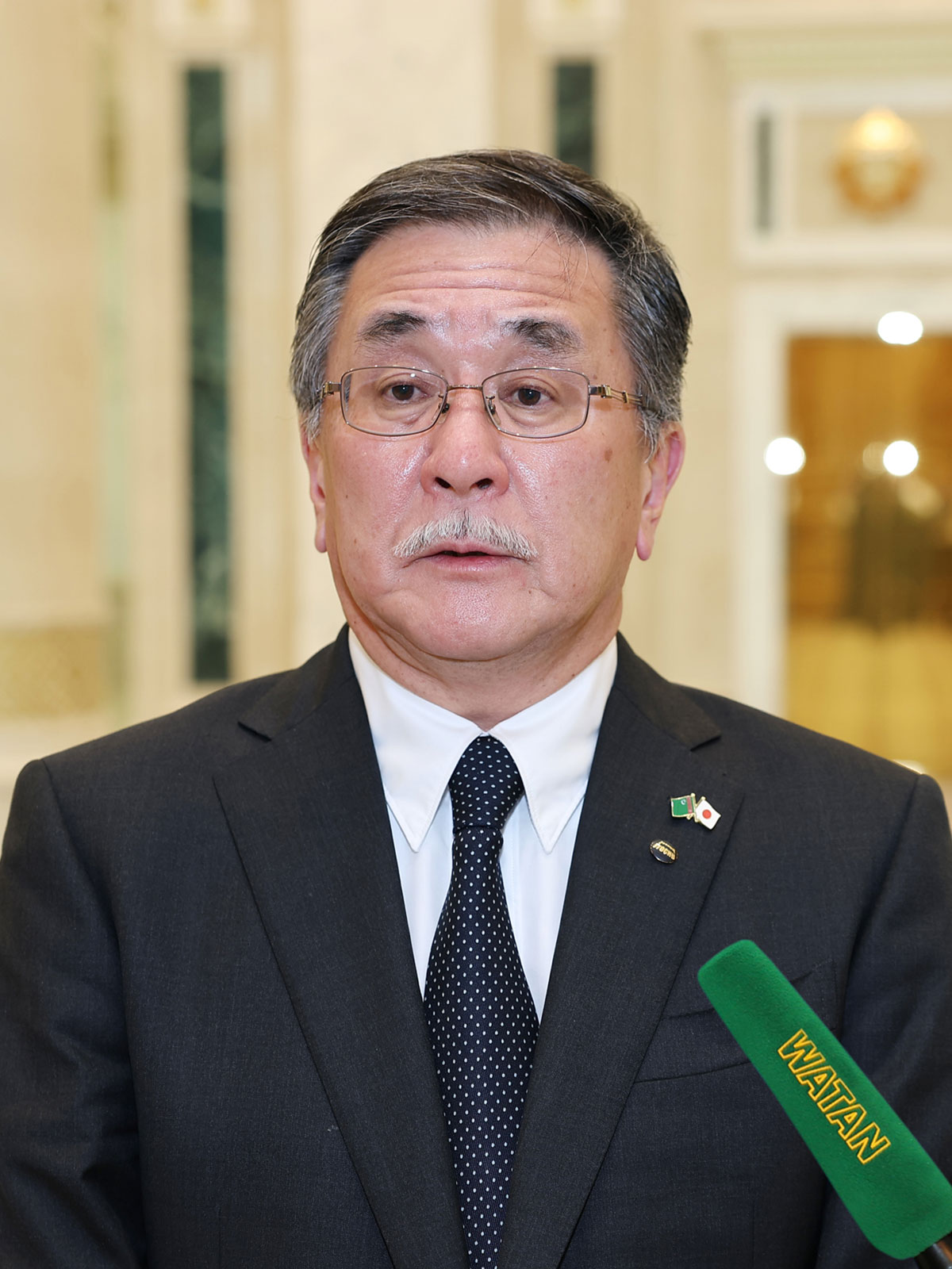 Президент Туркменистана принял председателя Японо-туркменского комитета по экономическому сотрудничеству