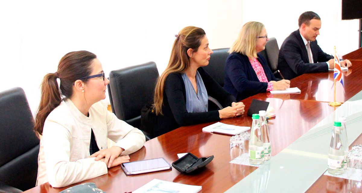 A meeting with the UKEF delegation took place