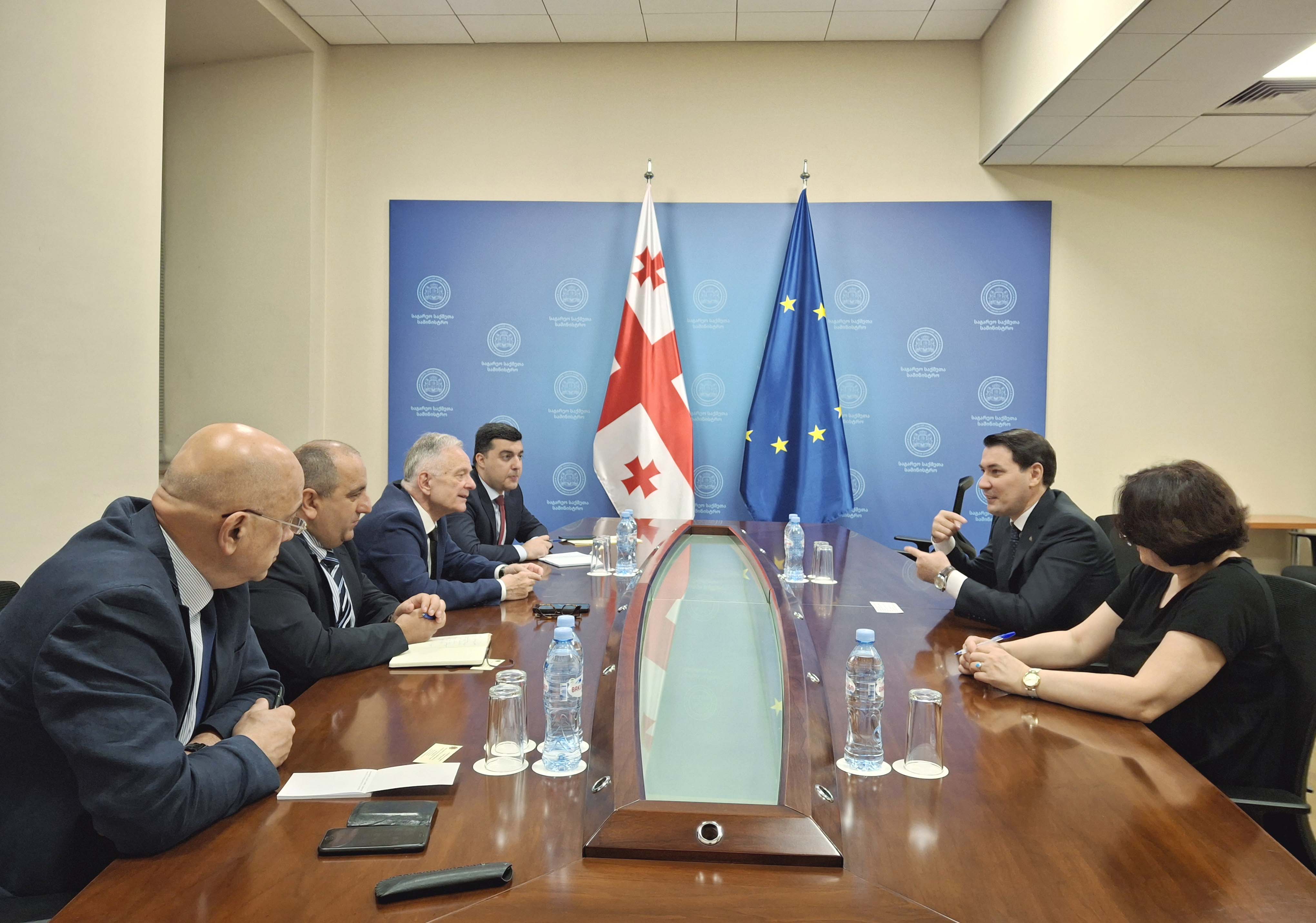 Сurrent directions of Turkmen-Georgian cooperation were discussed