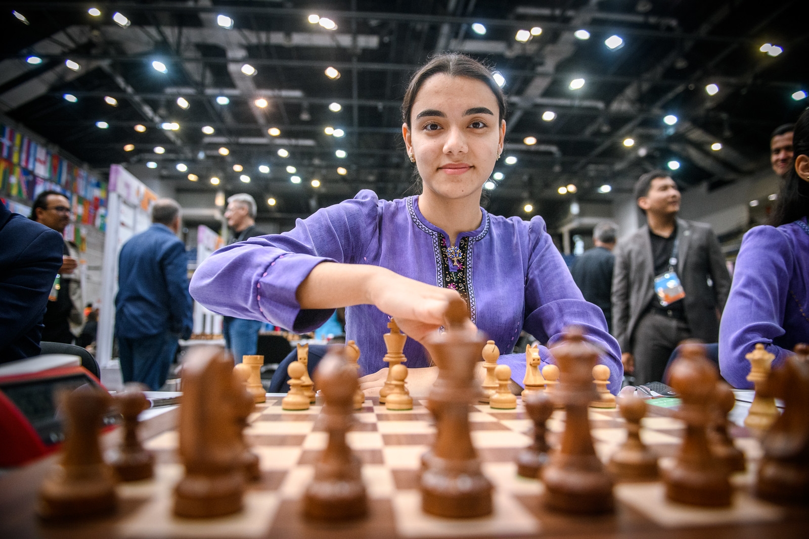 Türkmenistanyň zenanlar ýygyndysy ilkinji gezek FIDE-niň TOP-50 görkezijisine girdi