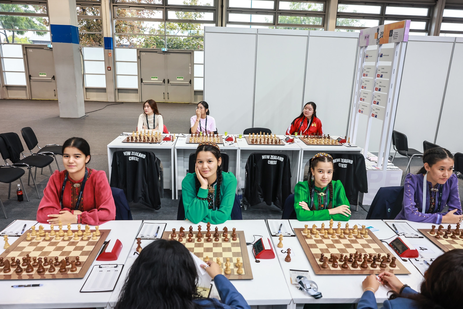 Türkmenistanyň zenanlar ýygyndysy ilkinji gezek FIDE-niň TOP-50 görkezijisine girdi