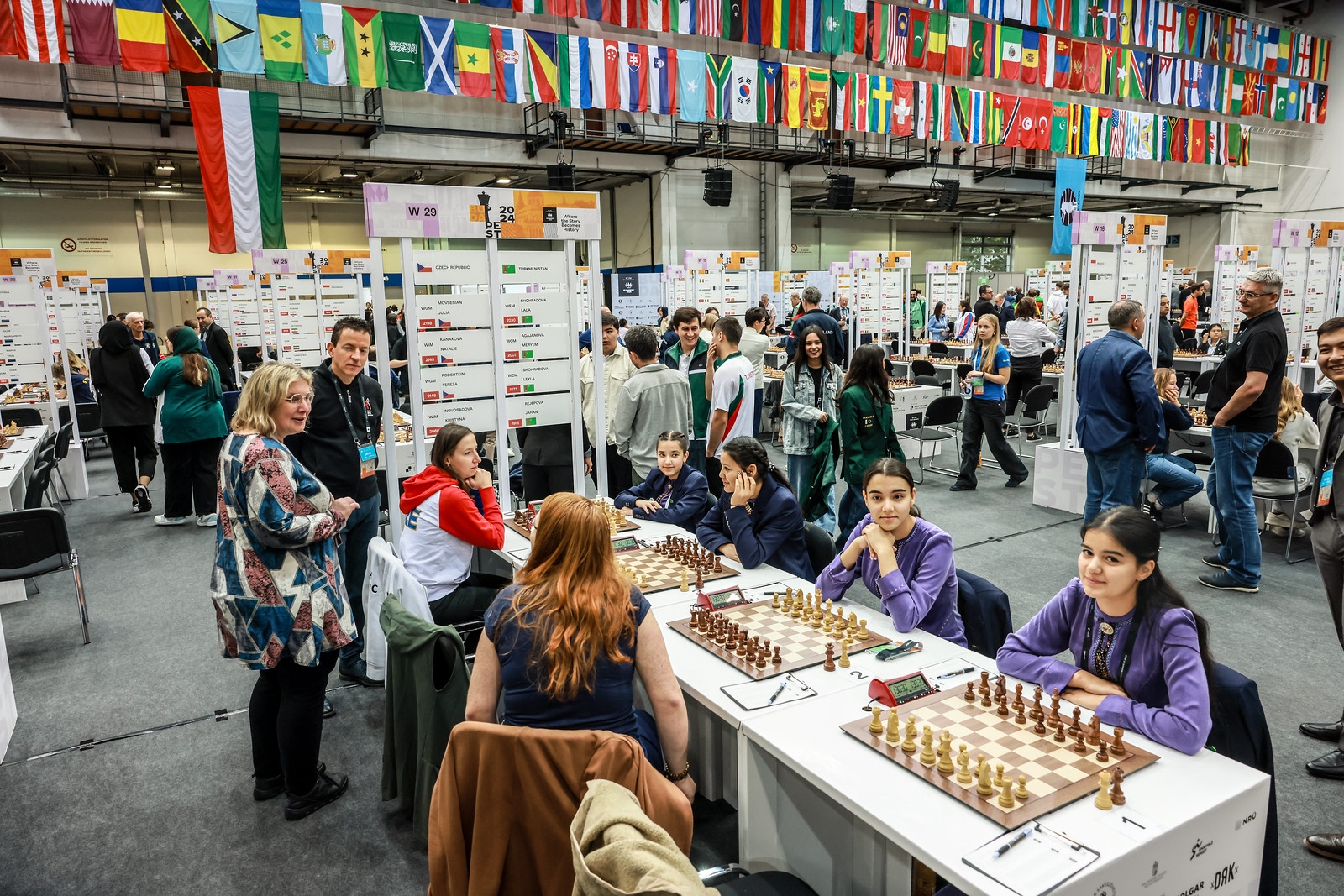 Türkmenistanyň zenanlar ýygyndysy ilkinji gezek FIDE-niň TOP-50 görkezijisine girdi