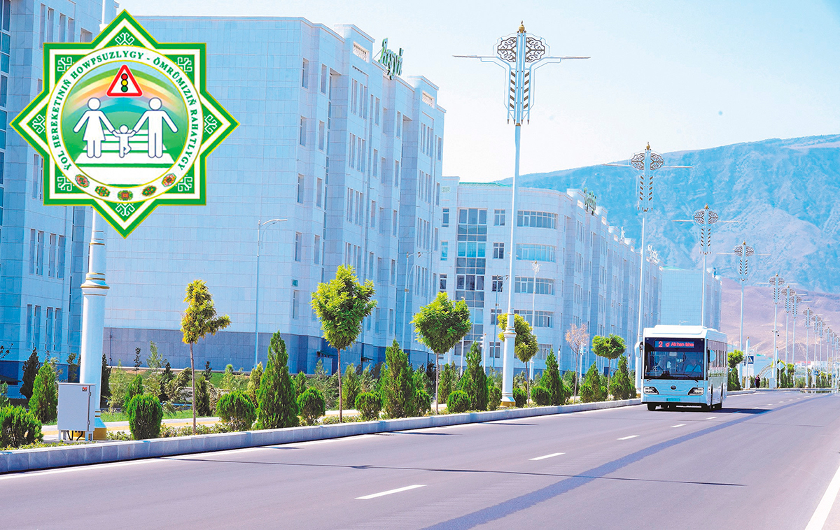 Ýol hereketiniň howpsuzlygy boýunça çäreler geçirilýär