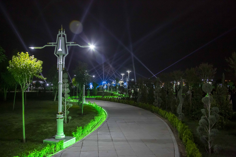 «Türkmenistanyň Garaşsyzlygynyň XV ýyllygy» seýilgähiniň açylyş dabarasy boldy