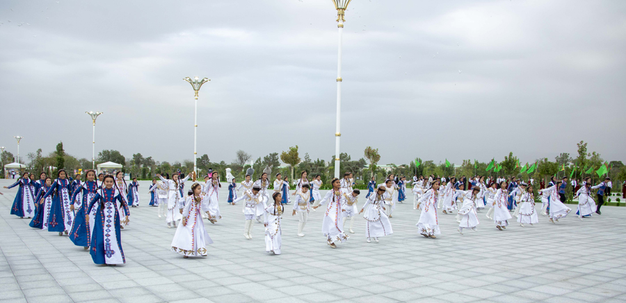 «Türkmenistanyň Garaşsyzlygynyň XV ýyllygy» seýilgähiniň açylyş dabarasy boldy