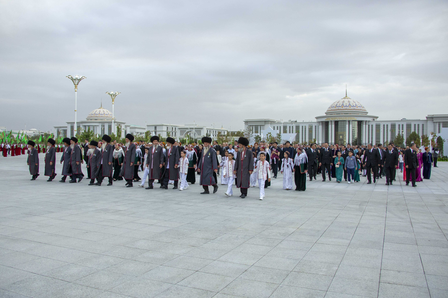 «Türkmenistanyň Garaşsyzlygynyň XV ýyllygy» seýilgähiniň açylyş dabarasy boldy