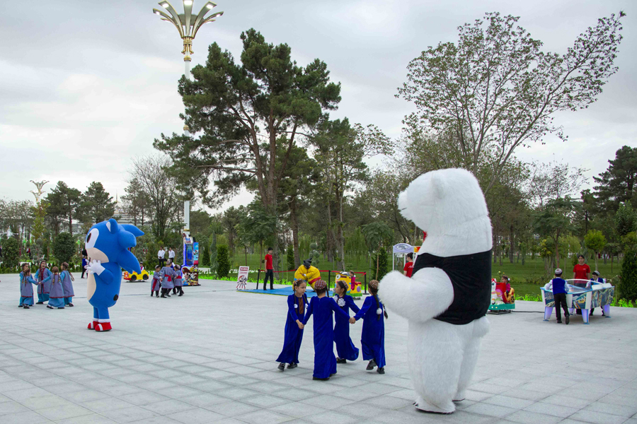 «Türkmenistanyň Garaşsyzlygynyň XV ýyllygy» seýilgähiniň açylyş dabarasy boldy