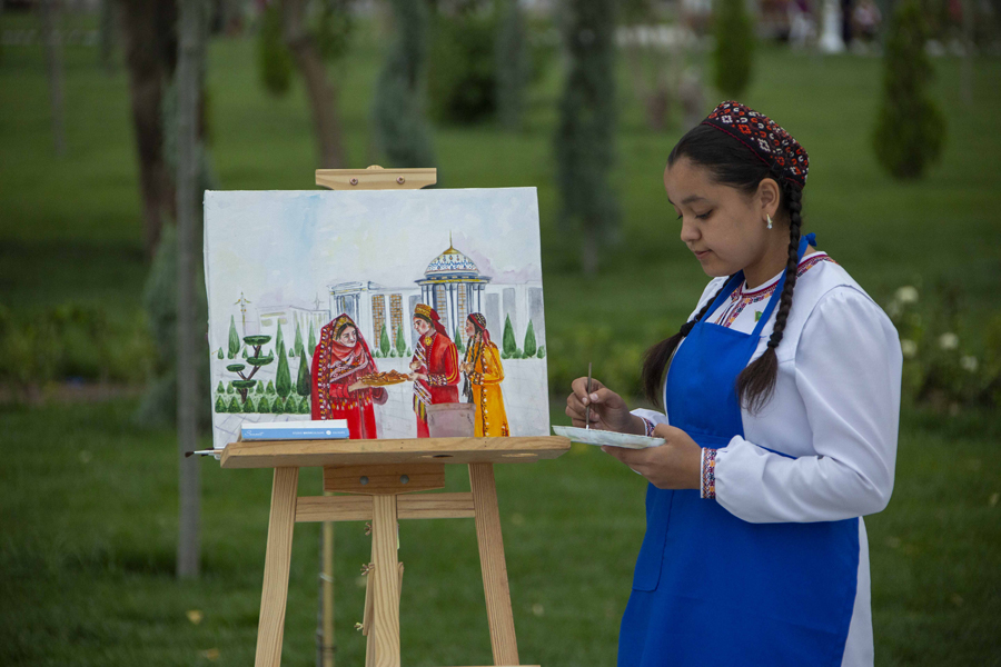 «Türkmenistanyň Garaşsyzlygynyň XV ýyllygy» seýilgähiniň açylyş dabarasy boldy